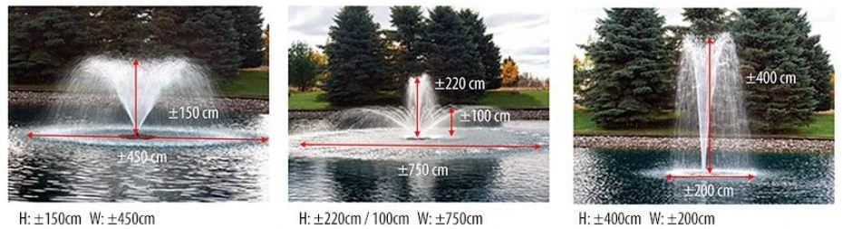 Aquaforte Drijvende Fonteinset + Nozzle Set 5 Aquaforte Drijvende Fonteinset + Nozzle Set - Afbeelding 5