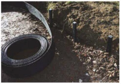 Aquaforte Flexibele Kunststof Vijverrand 14cm X 15 Meter