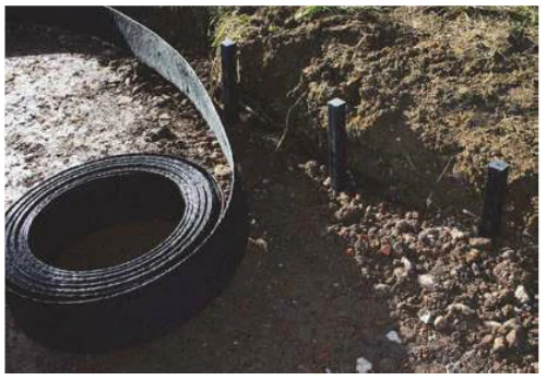 Aquaforte Flexibele Kunststof Vijverrand 14cm X 15 Meter 1 Aquaforte Flexibele Kunststof Vijverrand 14cm X 15 Meter