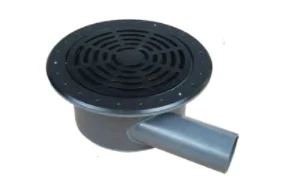 Aquaking Bodemdrain 160 - Zwart Ø400mm - Rooster 1 Aquaking Bodemdrain 160 - Zwart Ø400mm - Rooster