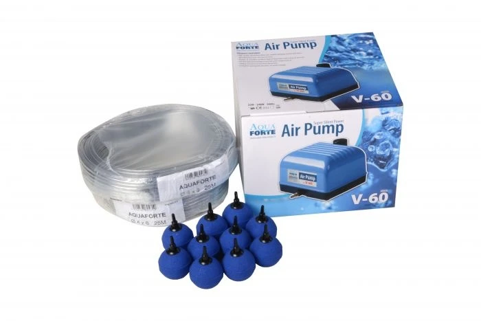 Aquaforte Hi-Flow Luchtpompset V-60 2 Aquaforte Hi-Flow Luchtpompset V-60 - Afbeelding 2