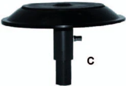 Europond Aerated Dome Voor Bodemafvoer 110 Mm Met 50 Mm Aansluiting