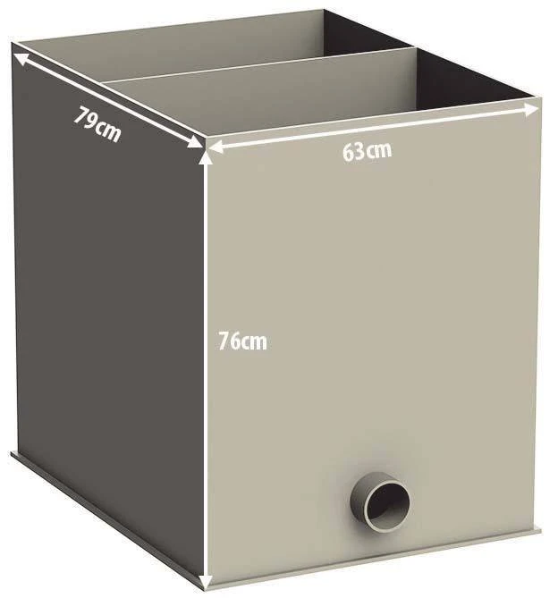 Aquaforte Biokamer Leeg 1 Aquaforte Biokamer Leeg