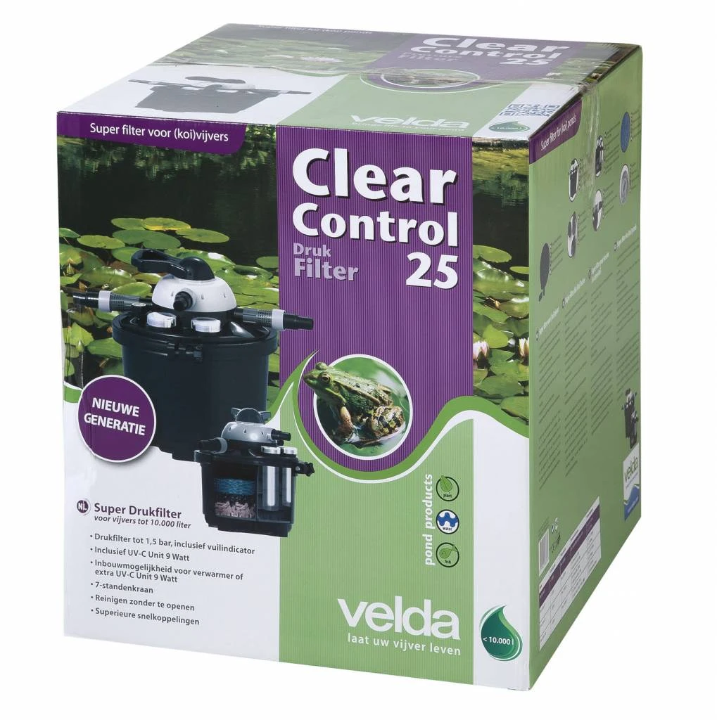 Velda Clear Control 25 + UV-C 9 Watt 1 Velda Clear Control 25 + UV-C 9 Watt