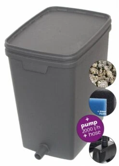 Velda Box Filter Set 7000 (incl. Filtermateriaal, Pomp En Slang)