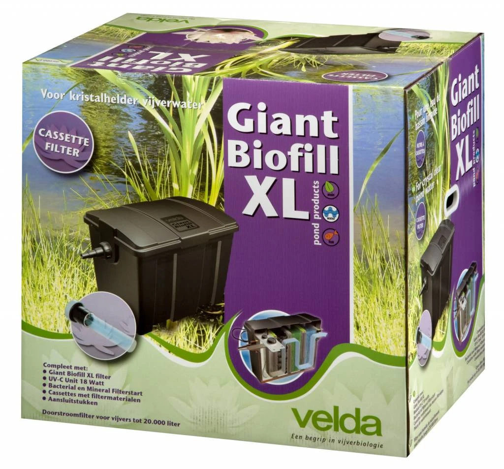 Velda Giant Biofill XL + 18 Watt UVC 1 Velda Giant Biofill XL + 18 Watt UVC